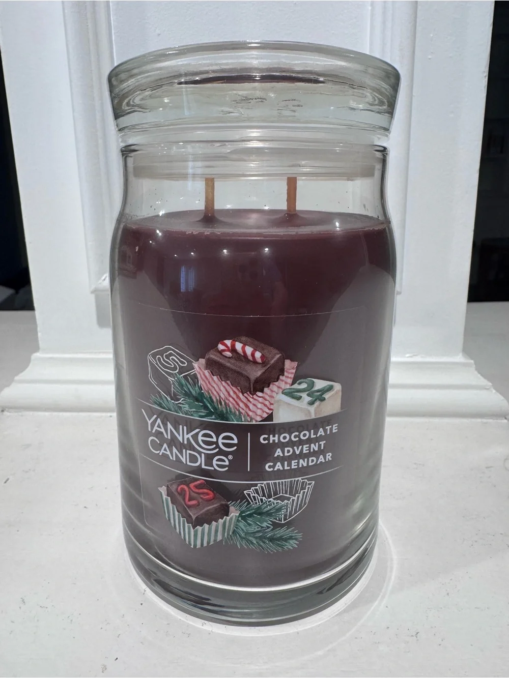 Yankee Candle Chocolate Advent Calendar Large Jar Candle 20oz NEW